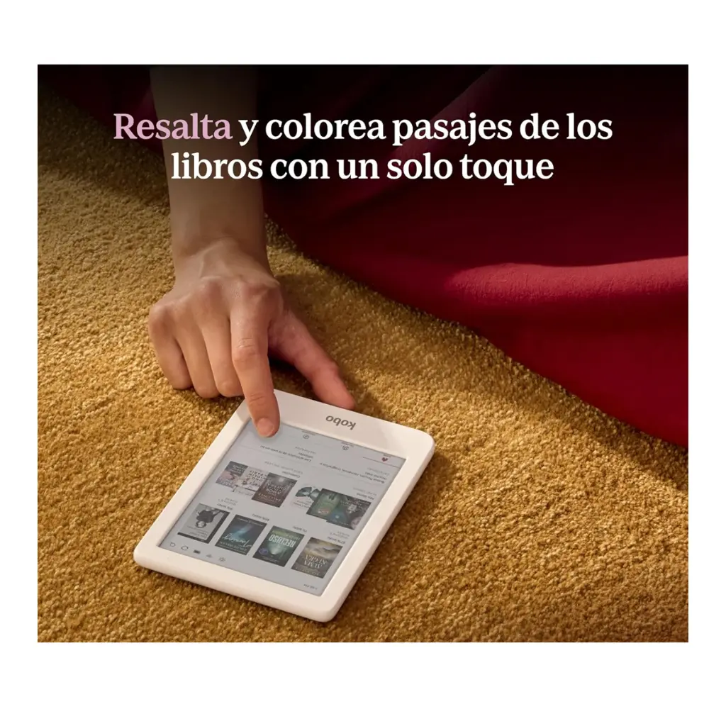 E-Reader Kobo Clara Colour 16Gb 6" - Blanco