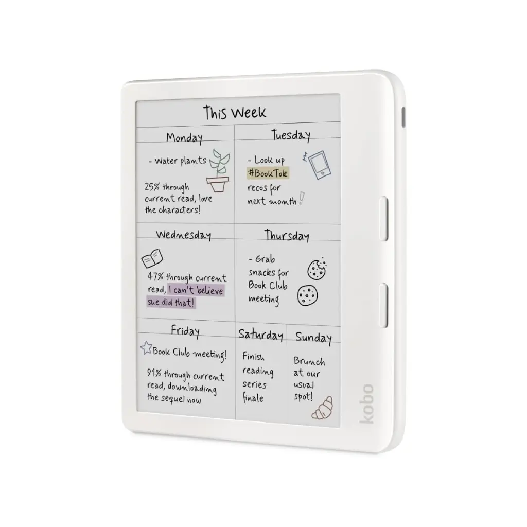 E-Reader Kobo Libra Colour 32Gb 7" - Blanco