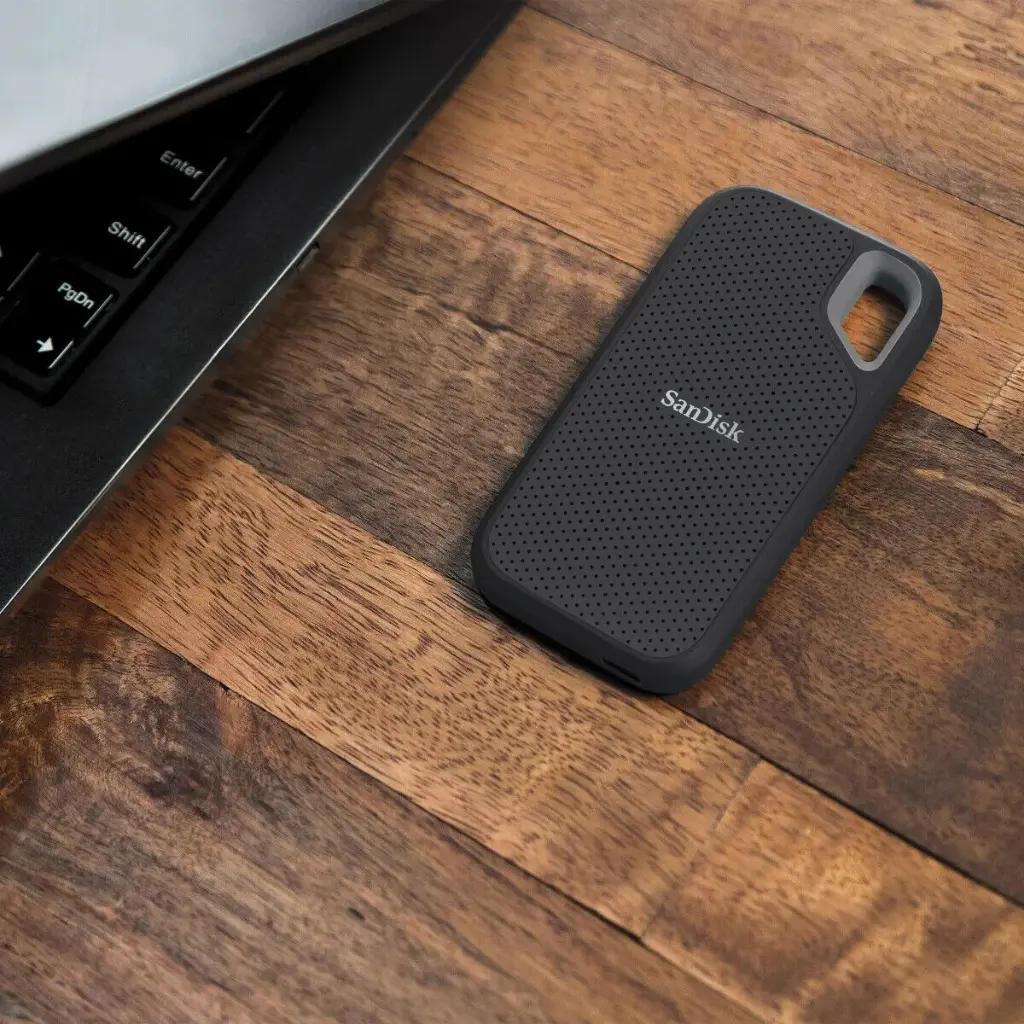 Disco Solido Externo Sandisk Extreme Go Portable 2Tb USB 3.2 Gen 2 1050MB/s - Negro