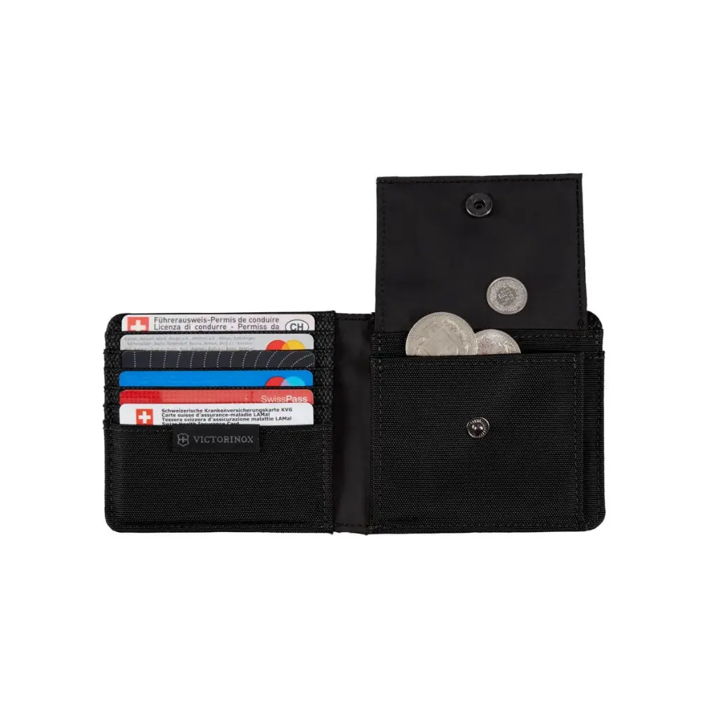 Billetera Victorinox Bifold proteccion RFID - 611971 -Negra