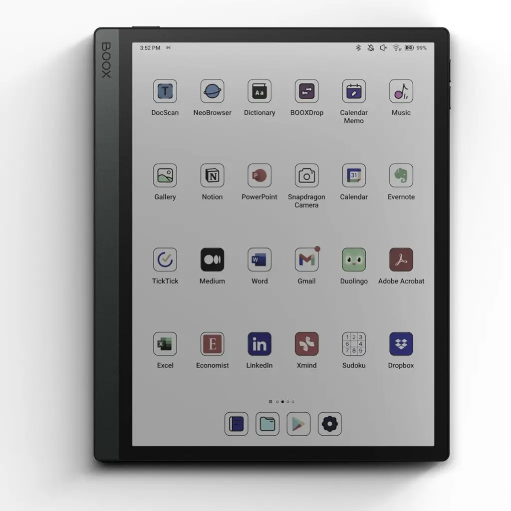 E-Reader Onyx Boox Tablet Tab Ultra C Pro 6Gb 128Gb 10.3" Android + Lapiz - Negro