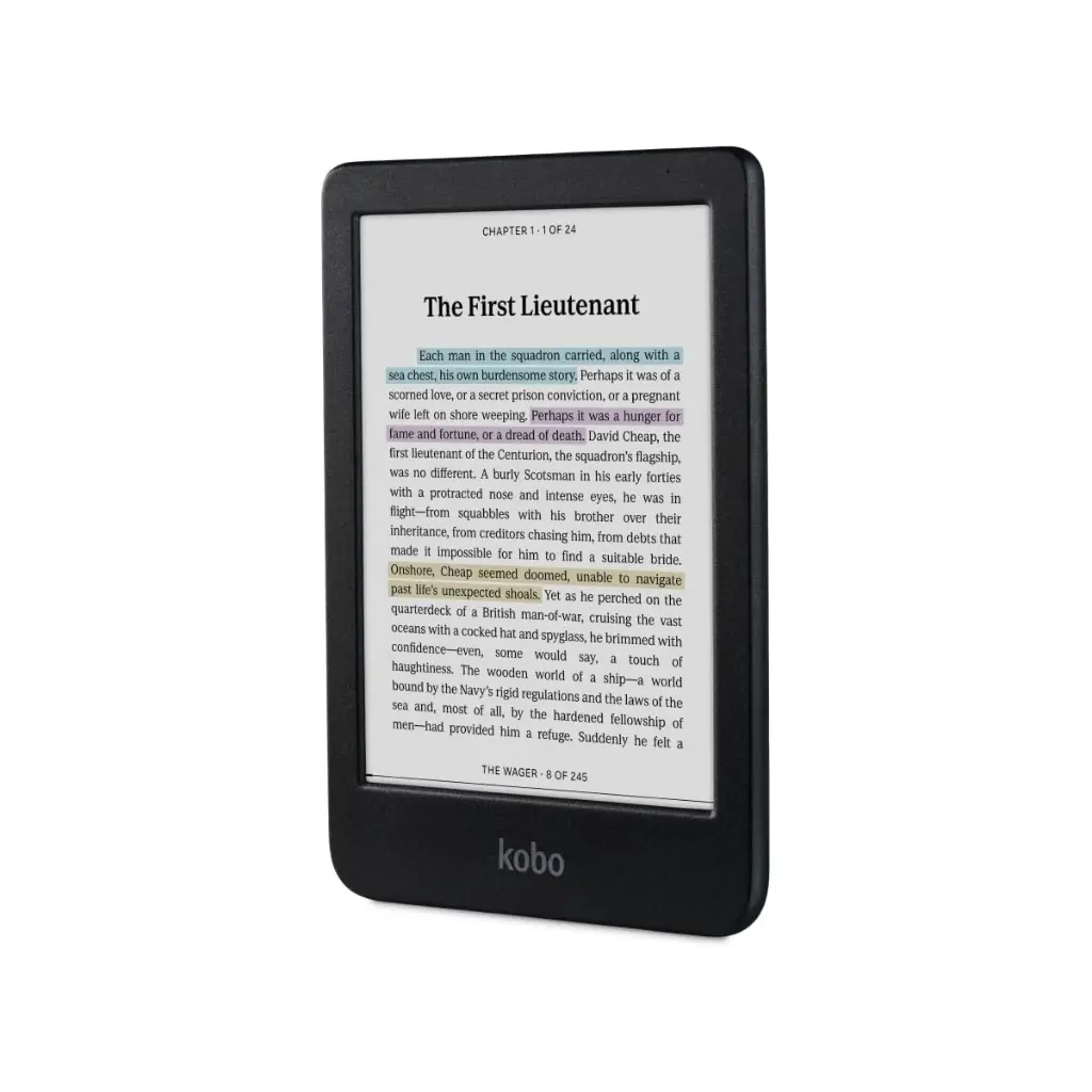 E-Reader Kobo Clara Colour 16Gb 6" - Negro