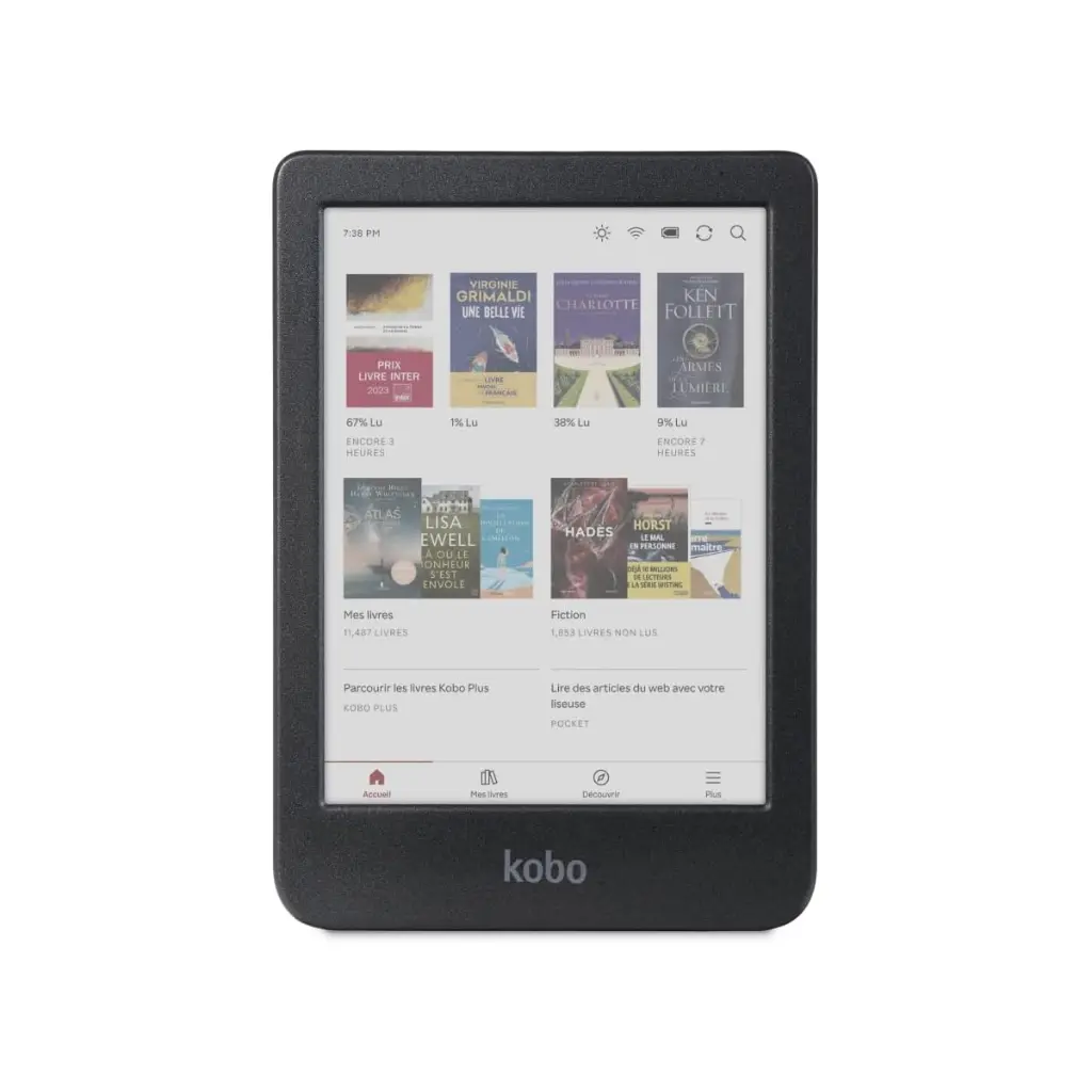 E-Reader Kobo Clara Colour 16Gb 6" - Negro